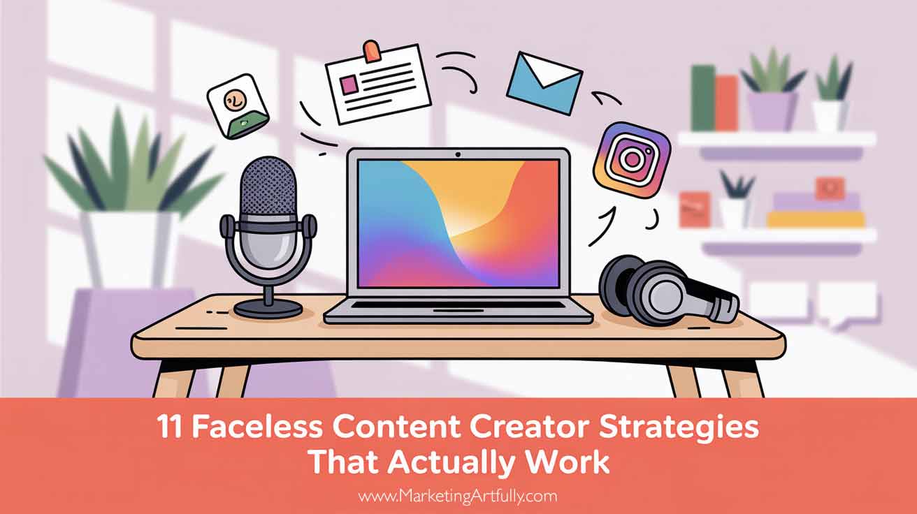 11 faceless content creator strategies for social media
