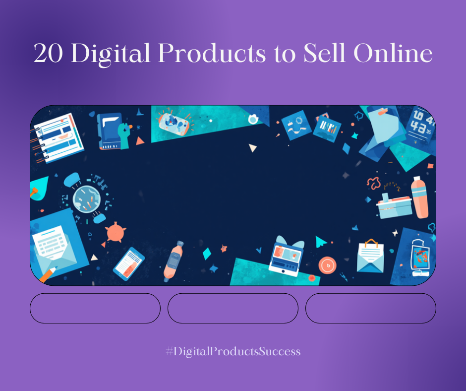 20 digital products to sell online