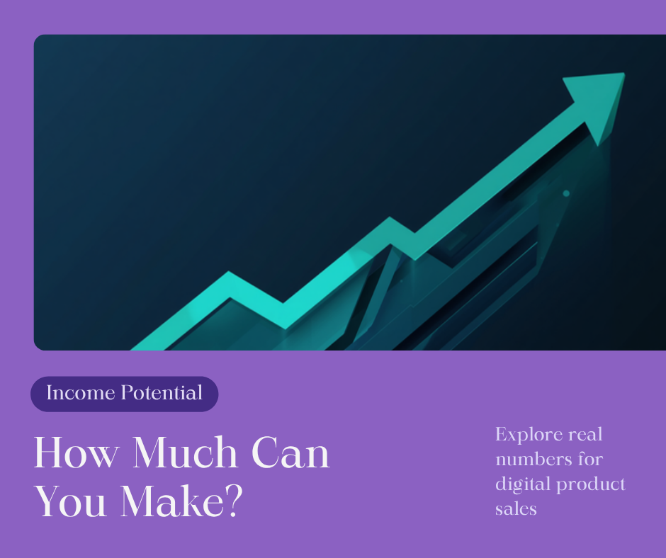 How much can you make with digital products
