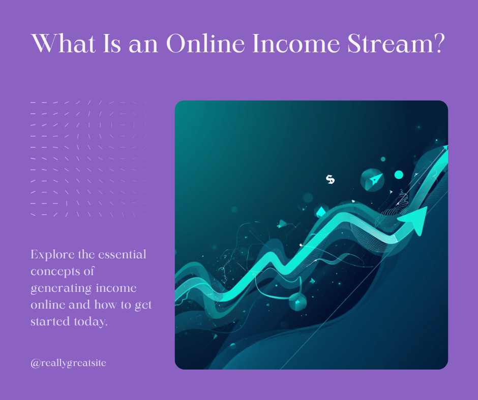 What an online income stream actually is