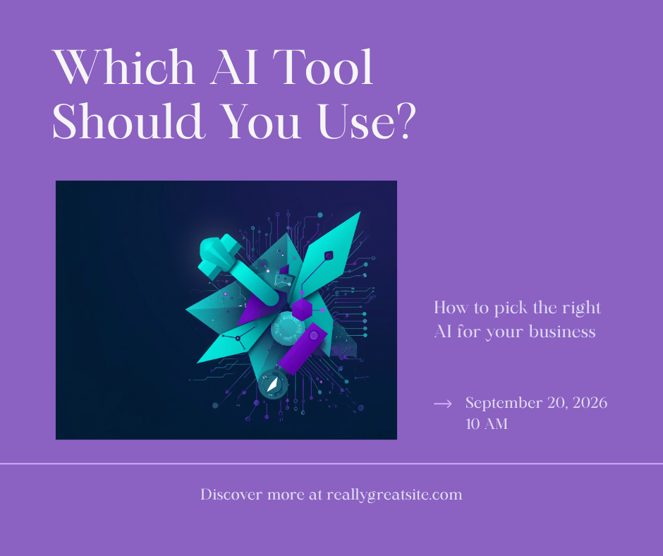 How to choose the right AI tool for your online business