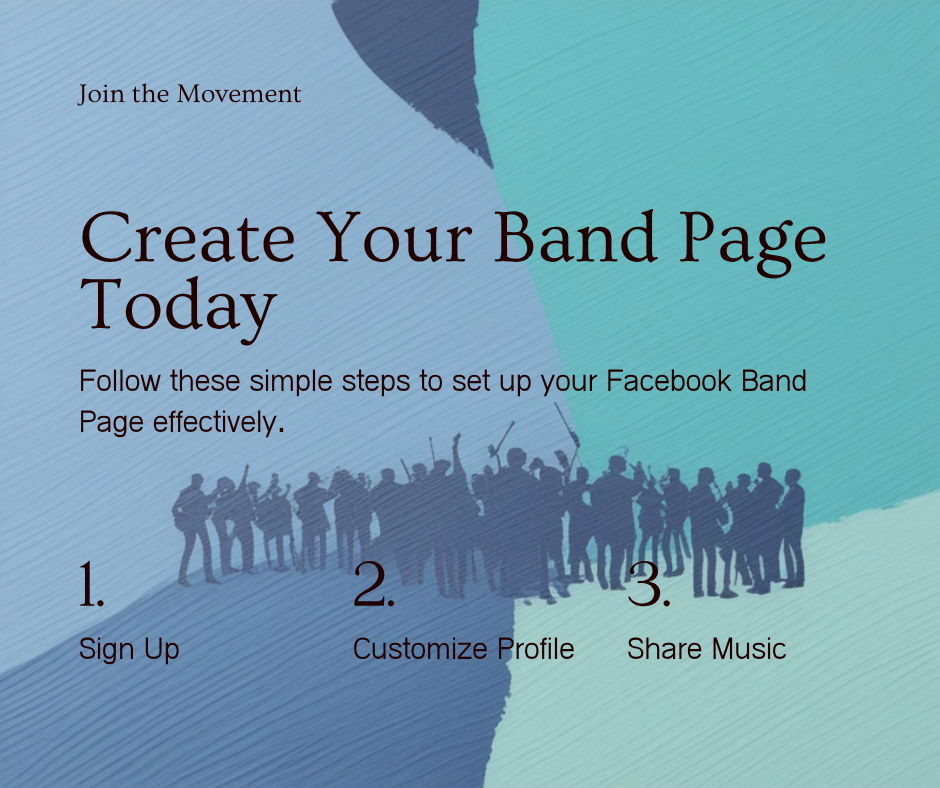 Setting up the Facebook Band Page