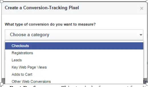 Optimization pixel FB ads